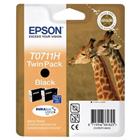 Epson High Capacity Black (2x černá) (T0711H) C13T07114H10