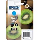 Epson ink Cyan 202 Premium - singlepack, 4,1ml, 300s, standard C13T02F24010 - originální