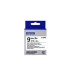 Epson Label Cartridge LK-3WBW, Black white 9mm