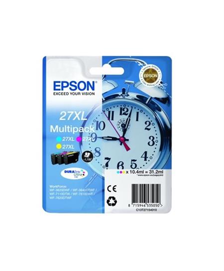 Epson Multipack 3-colour 27XL DURABrite Ultra Ink C13T27154012