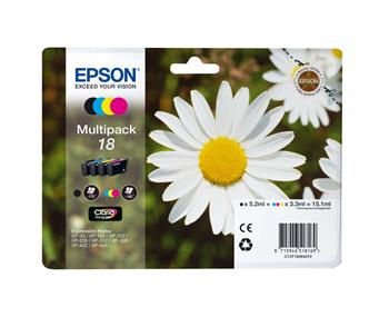 Epson Multipack 4-colours 18 Claria Home Ink C13T18064012