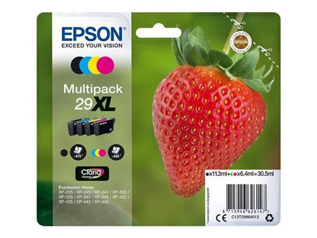 Epson Multipack 4-colours 29XL Claria Home Ink C13T29964012