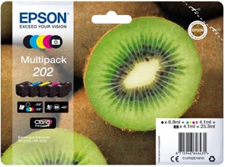 Epson multipack 5 barev,202 Premium Ink,standard C13T02E74010