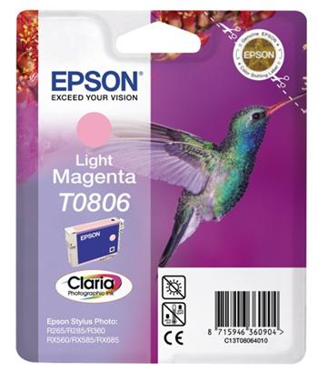 Epson R265/360,RX560 Lt. Magenta Ink cartridge (T0806) C13T08064011