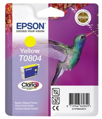 Epson R265/360,RX560 Yellow Ink cartridge (T0804) C13T08044011