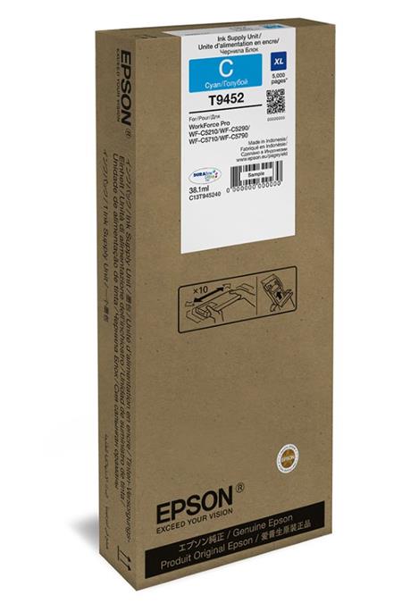 Epson série WF-C5xxx - Ink Cartridge Cyan XL C13T945240