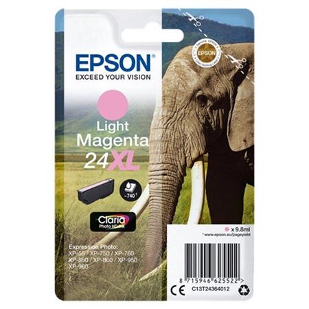 Epson Singl. Light Magenta 24XL Claria Photo Ink C13T24364012 - originální