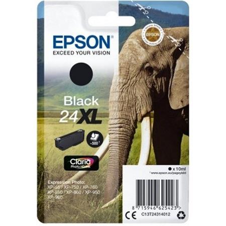 Epson Singlepack Black 24XL Claria Photo HD Ink C13T24314012 - originální