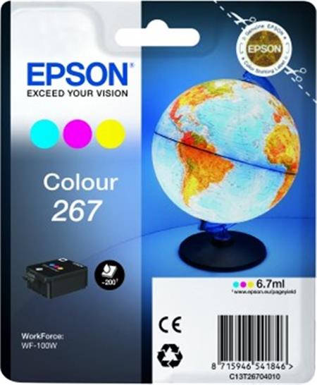 Epson Singlepack Colour 267 ink cartridge C13T26704010