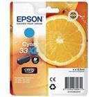 Epson Singlepack Cyan 33XL Claria Premium Ink C13T33624012