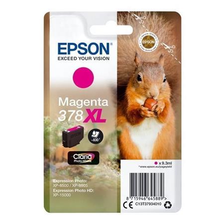 Epson Singlepack Magenta 378 XL Claria Photo HD C13T37934010 - originální