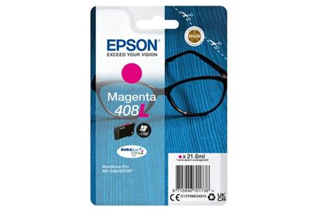 Epson Singlepack Magenta 408L DURABrite Ultra Ink