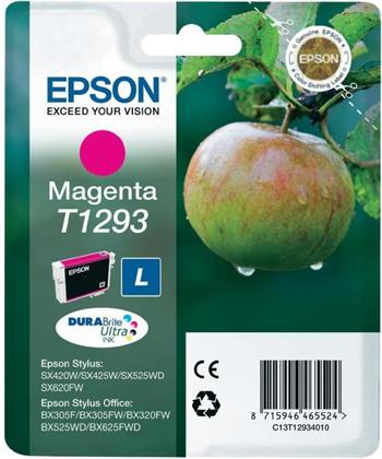 Epson Singlepack Magenta T1293 DURABrite Ultra Ink C13T12934012