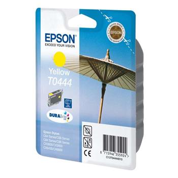 Epson yellow C64/C66/C84/C86/CX3650/CX6400 HiCap T0444 DURABrite C13T04444010