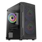 Eurocase Aerocool skříň MC G Trinity, Micro tower, 1x USB 3.0, 1x USB 2.0, 2x audio, bez zdroje