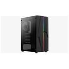 EuroCase Aerocool skříň Mecha, Mid tower, 2x USB 3.0, 2x audio, bez zdroje