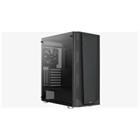 EuroCase Aerocool skříň Prism, Mid tower, 2x USB 3.0, 1x USB 2.0, 2x audio, bez zdroje