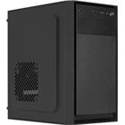 Eurocase skříň MC X104 black, micro tower, 1x USB 3.0, 2x USB 2.0, 2x audio, bez zdroje