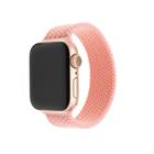 Fixed Elastický nylonový řemínek Nylon Strap pro Apple Watch 38/40/41mm, velikost XL, růžový