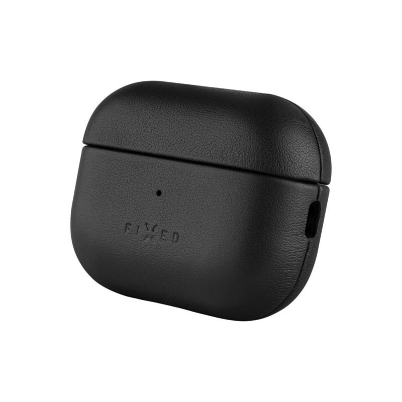 Fixed Kožené pouzdro PodsLeather pro Apple AirPods 3, černé