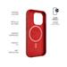 Fixed Kožený zadní kryt MagLeather s podporou MagSafe pro Apple iPhone 13 Pro, červený
