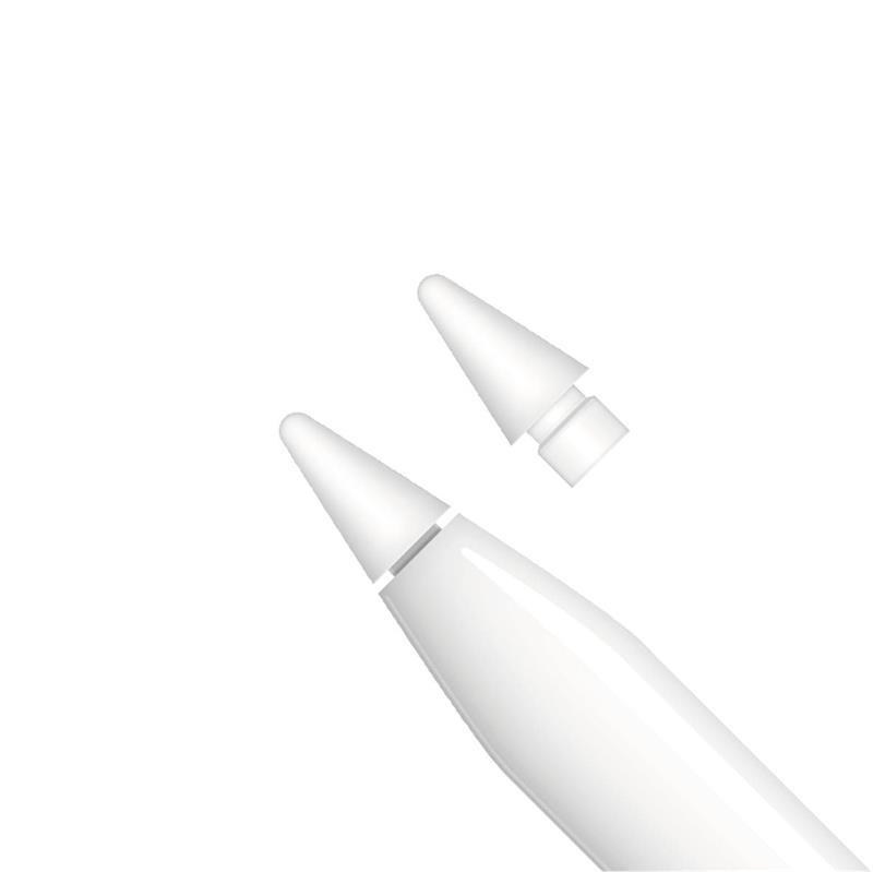 Fixed Náhradní hroty Pencil Tips pro Apple Pencil, 2ks, bílé