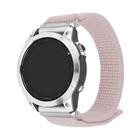 Fixed Nylonový řemínek Nylon Sporty Strap pro Garmin QuickFit 22mm, růžově zlatý