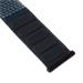 Fixed Nylonový řemínek Nylon Strap pro Apple Watch 42 44 45 46 49mm, temně šedý