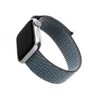 Fixed Nylonový řemínek Nylon Strap pro Apple Watch 42 44 45 46 49mm, temně šedý