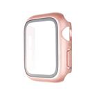 Fixed Ochranné pouzdro Pure+ s temperovaným sklem pro Apple Watch 40mm, růžové