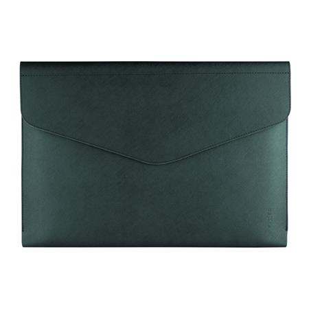 Fixed Pouzdro Siena pro notebooky a tablety o úhlopříčce do 13", tmavě zelené