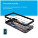 Fixed Prémiové ochranné tvrzené sklo Armor s aplikátorem pro Samsung Galaxy A55 5G, černé