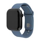 Fixed Set silikonových řemínků Silicone Sporty Strap pro Apple Watch 38 40 41mm, zelenomodrý