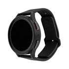 Fixed Set silikonových řemínků Silicone Sporty Strap s Quick Release 20mm pro smartWatch, černý