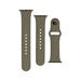 Fixed Set silikonových řemínků Silicone Strap pro Apple Watch 38/40/41mm, olivový