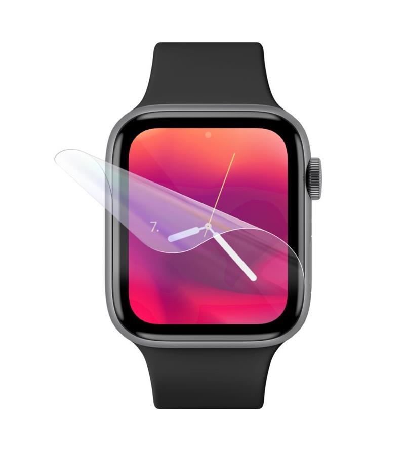 Fixed TPU folie na displej Invisible Protector pro Apple Watch 10 46mm, 2ks v balení, čirá