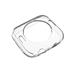 Fixed TPU gelové pouzdro pro Apple Watch 45mm, čiré