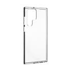 Fixed TPU gelové pouzdro Slim AntiUV pro Samsung Galaxy S22 Ultra 5G, čiré