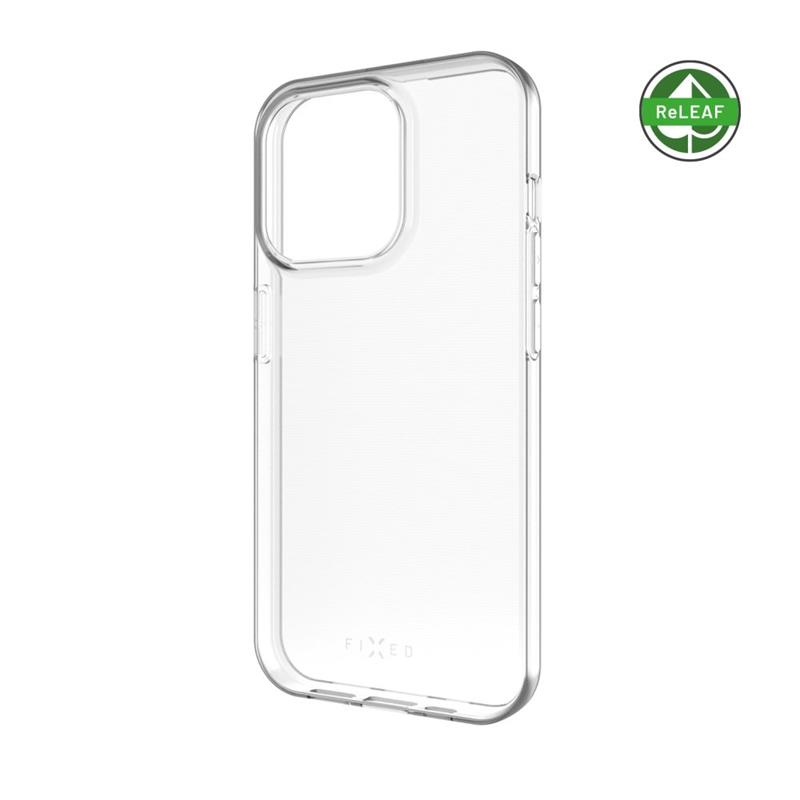 Fixed TPU gelový kryt ReStory AntiUV pro Apple iPhone 12 12 Pro, čirý