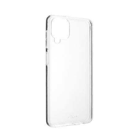 Fixed Ultratenké TPU gelové pouzdro Skin pro Samsung Galaxy A12, 0,6 mm, čiré