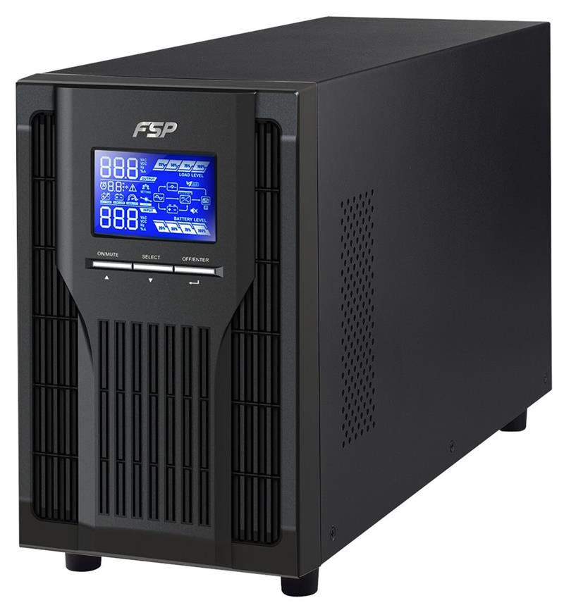 Fortron UPS CHAMP 1K tower Schuko, 1000 VA 900 W, online