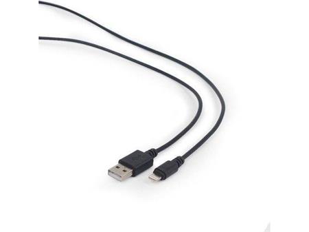 GEMBIRD USB 2.0 Lightning (IP5 a vyšší) nabíjecí a synchronizacní kabel, 1m, černý