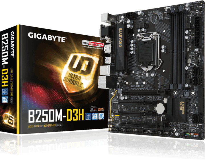 Gigabyte b250m d3h совместимость