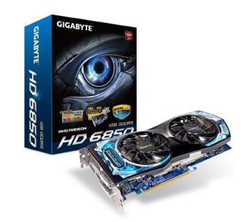 GIGABYTE VGA ATI Radeon HD6850 1GB DDR5 (Overclock)