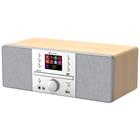 GoGEN All-in-One Audio systém IR 267 BTDAB, hnědý/stříbrný