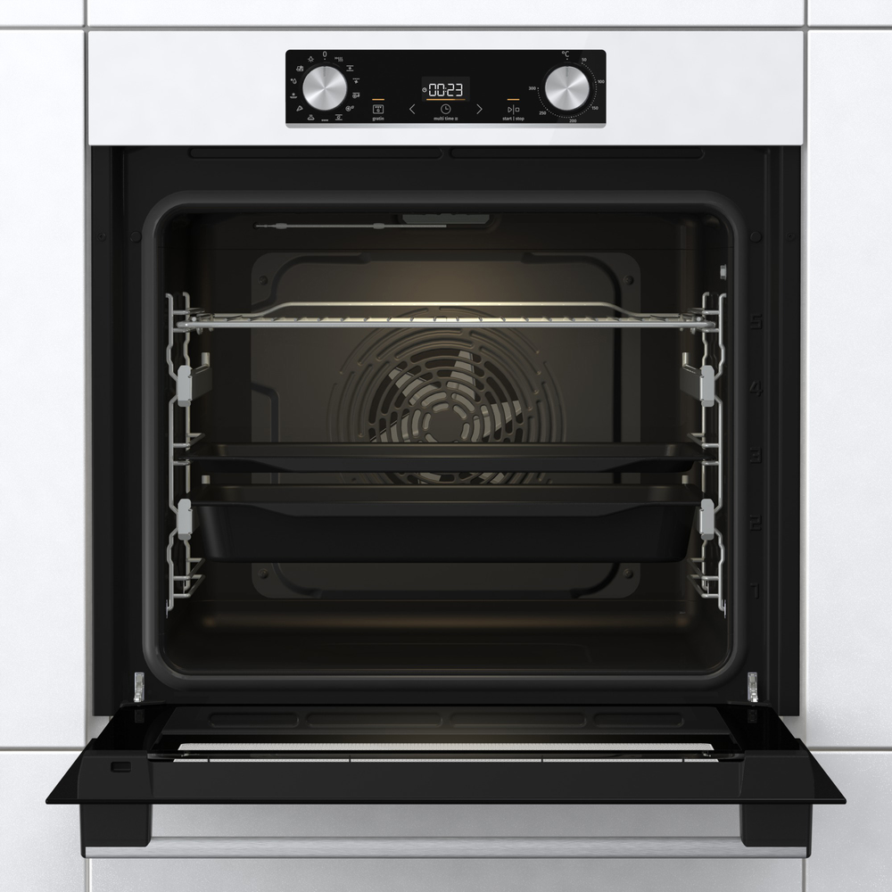 Электрический духовой шкаф gorenje bos6737e09wg