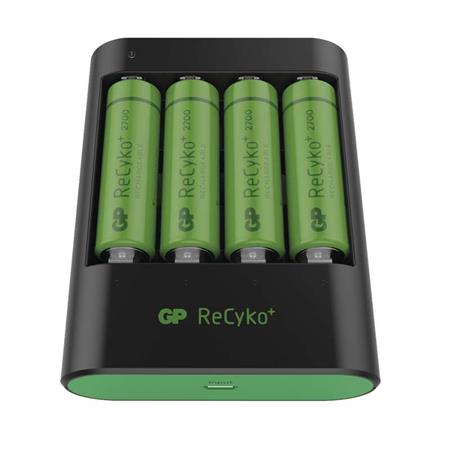 GP USB nabíječka baterií U421 + 4AA GP ReCyko+ 2700