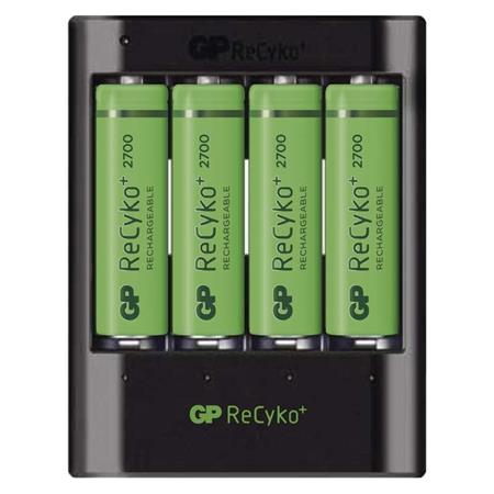 GP USB nabíječka baterií U421 + 4x AA GP ReCyko+