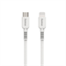 Hama Eco MFi kabel USB 2.0 pro Apple, USB-C – Lightning, 1 m, bílý