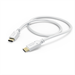 Hama kabel USB-C 2.0 typ C-C 1,5 m, bílá